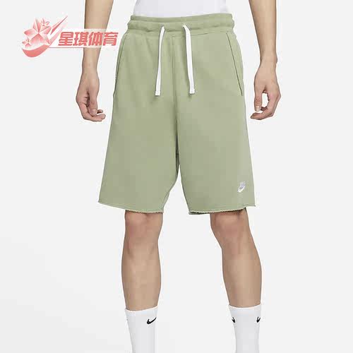 男透气运动休闲针织短裤耐克正品