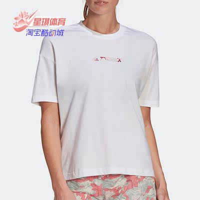 Adidas/阿迪达斯正品TERREX 新款女子户外运动短袖T恤 GR9983