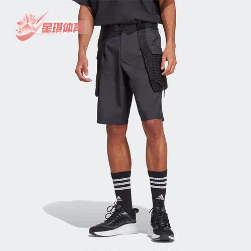 男子运动短裤阿迪达斯正品