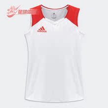 Adidas/阿迪达斯正品夏季新款排球女子运动休闲无袖短袖T恤GQ4170