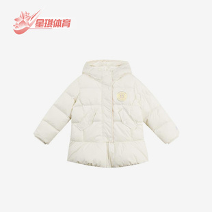 羽绒服 Skechers 女童休闲简约保暖中长款 冬季 L422G014 斯凯奇正品