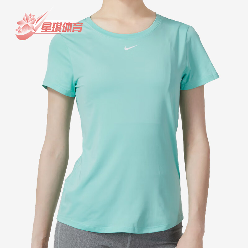 耐克女子跑步健身透气运动短袖