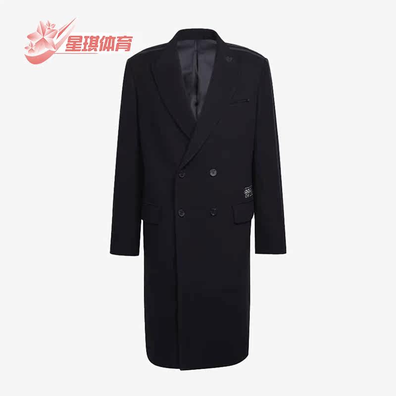 阿迪达斯三叶草男运动大衣外套