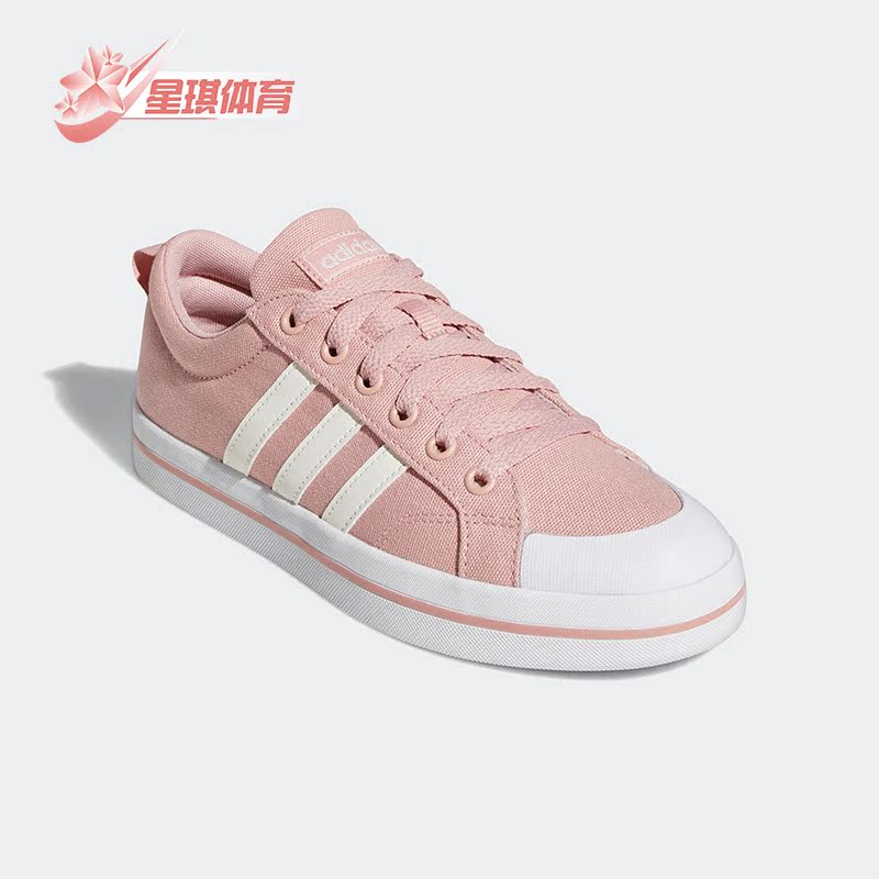 阿迪达斯男女帆布休闲板鞋