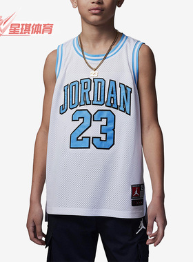 Nike/耐克正品JORDAN大童款运动休闲透气无袖背心DX8461-101