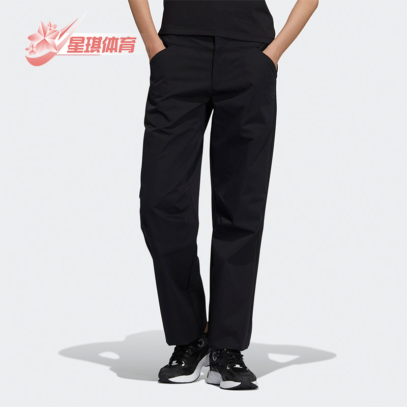 阿迪达斯三叶草女子宽松运动长裤