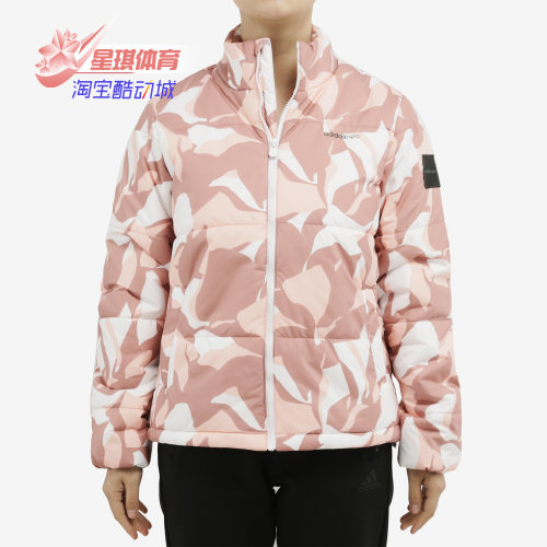 Adidas/阿迪达斯正品冬季女子W PAD JKT 2中棉休闲棉服FK9952