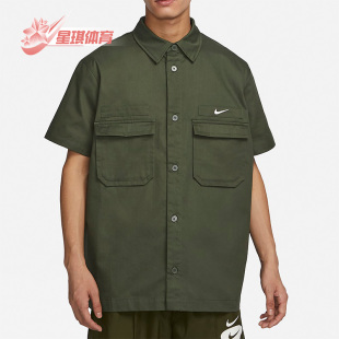 男子运动透气翻领户外休闲短袖 Nike 耐克正品 新款 325 DX3341