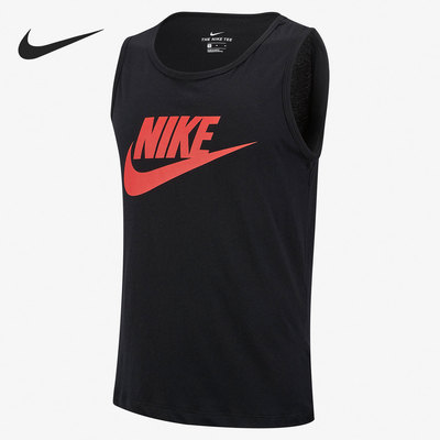 男子圆领无袖背心休闲运动T恤