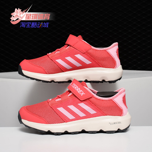 户外训练鞋 男小童魔术贴运动跑步鞋 BC0538 阿迪达斯正品 Adidas