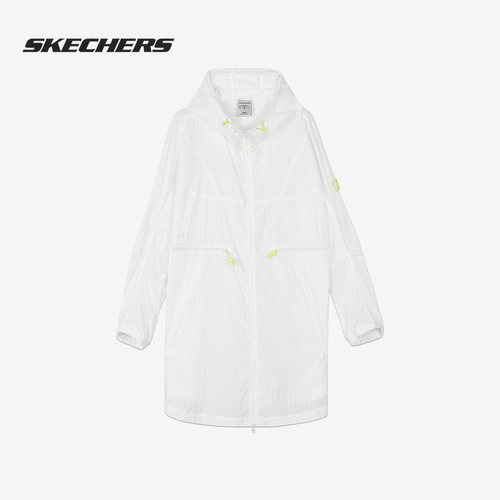Skechers休闲运动梭织连帽外套
