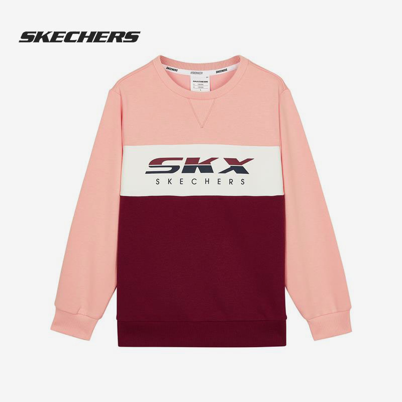 斯凯奇年儿童休闲透气卫衣