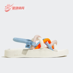 NODA夏季 Adidas ADILETTE HQ4487 阿迪达斯正品 女子运动凉鞋