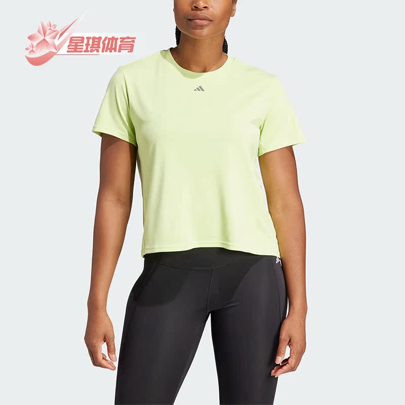 阿迪达斯女子运动短袖
