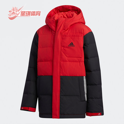 阿迪达斯秋季儿童休闲运动羽绒服