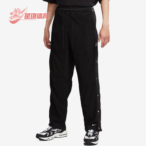 耐克夏侧排口透气直筒男运动长裤