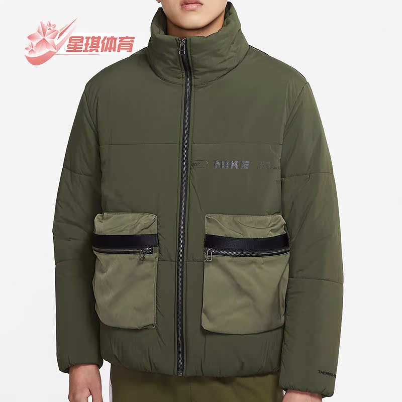 耐克男子运动休闲棉服