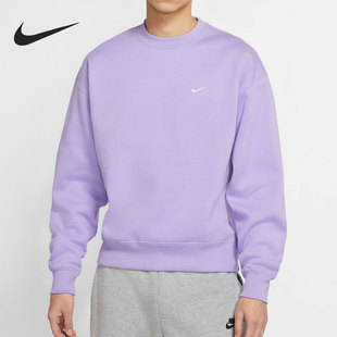 休闲圆领套头男子卫衣DA0318 Nike 刺绣Logo经典 新款 563 耐克正品