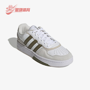 Courtic男女轻便面包板鞋 Adidas 阿迪达斯正品 三叶草 GX4370