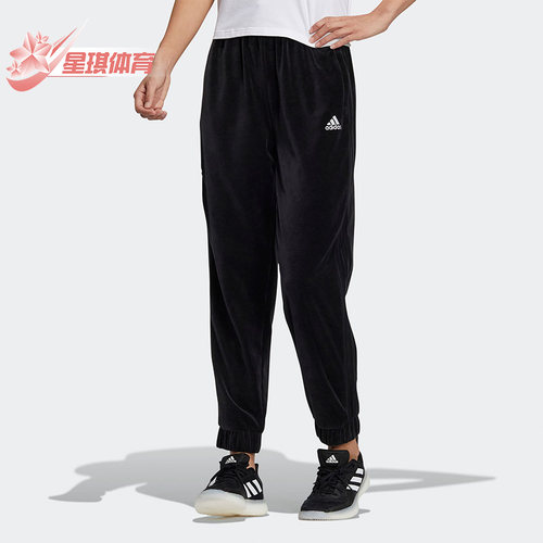 阿迪达斯休闲女子潮流简约长裤