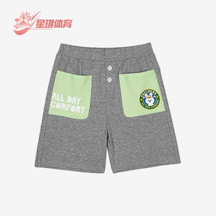 轻薄针织透气儿童运动休闲短裤 夏季 L223B102 斯凯奇正品 Skechers