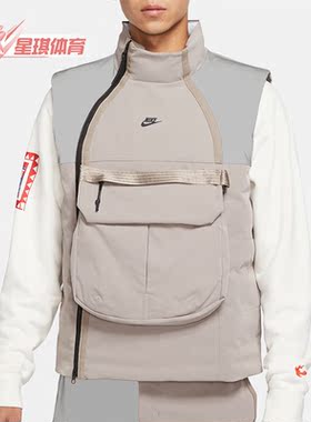 Nike/耐克正品休闲男子时尚潮流运动保暖棉马甲 DD6637-087