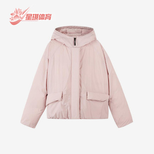 女子运动休闲保暖连帽羽绒服 冬季 L422W043 斯凯奇正品 Skechers