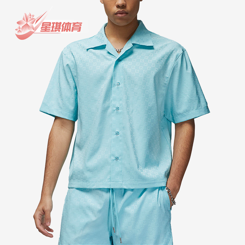 男运动休闲透气短袖衬衣