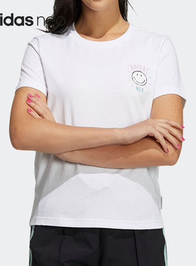 Adidas/阿迪达斯正品新款女子夏季短袖休闲运动t恤 GP5784