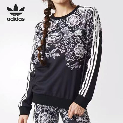 三叶草套头衫休闲卫衣正品