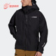 户外连帽夹克 Adidas GM4819 TEX 防风男子时尚 阿迪达斯正品 GORE