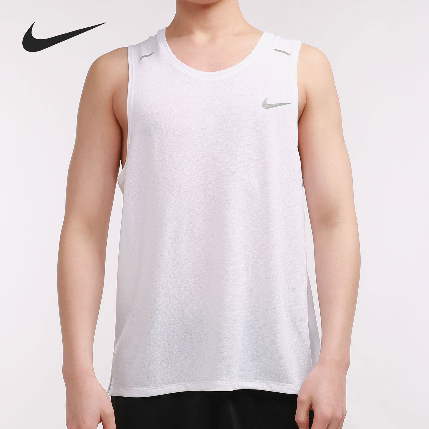 Nike/耐克正品新款男子夏季简约无袖休闲运动T恤CU5983-100