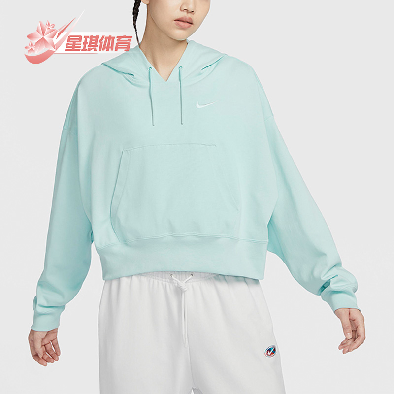 耐克女子针织运动套头连帽衫