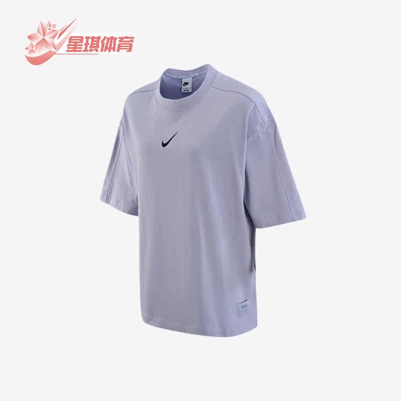 耐克正品女子运动休闲圆领T恤图片