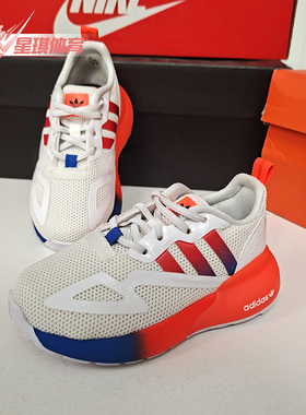 Adidas/阿迪达斯正品三叶草 ZX 2K EL I新款婴童经典运动鞋FX9534