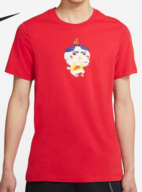 Nike/耐克正品新款男子夏季印花短袖圆领运动T恤DD1323-657