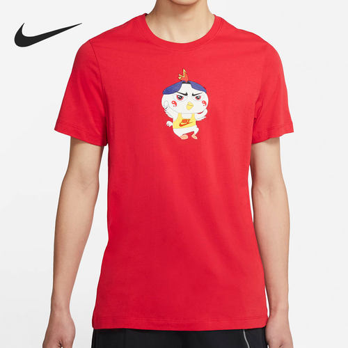 nike印花运动t恤正品2021年新款