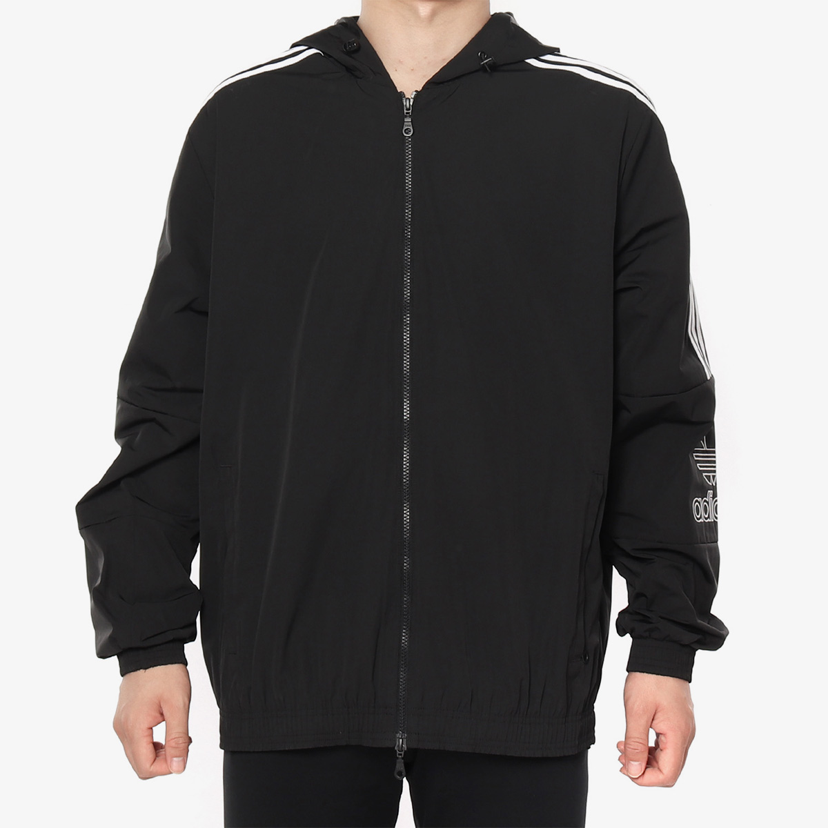 Adidas/阿迪达斯正品 三叶草 OUTLINE WB 男子休闲运动外套EB4086