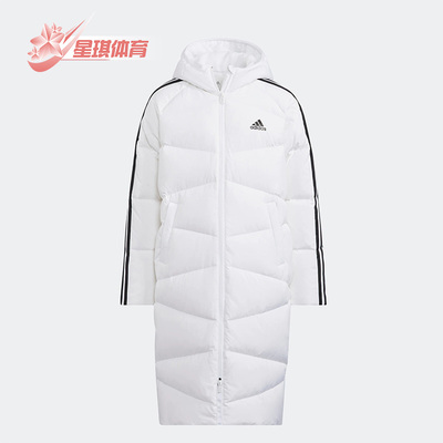 阿迪达斯儿童长款羽绒服运动外套