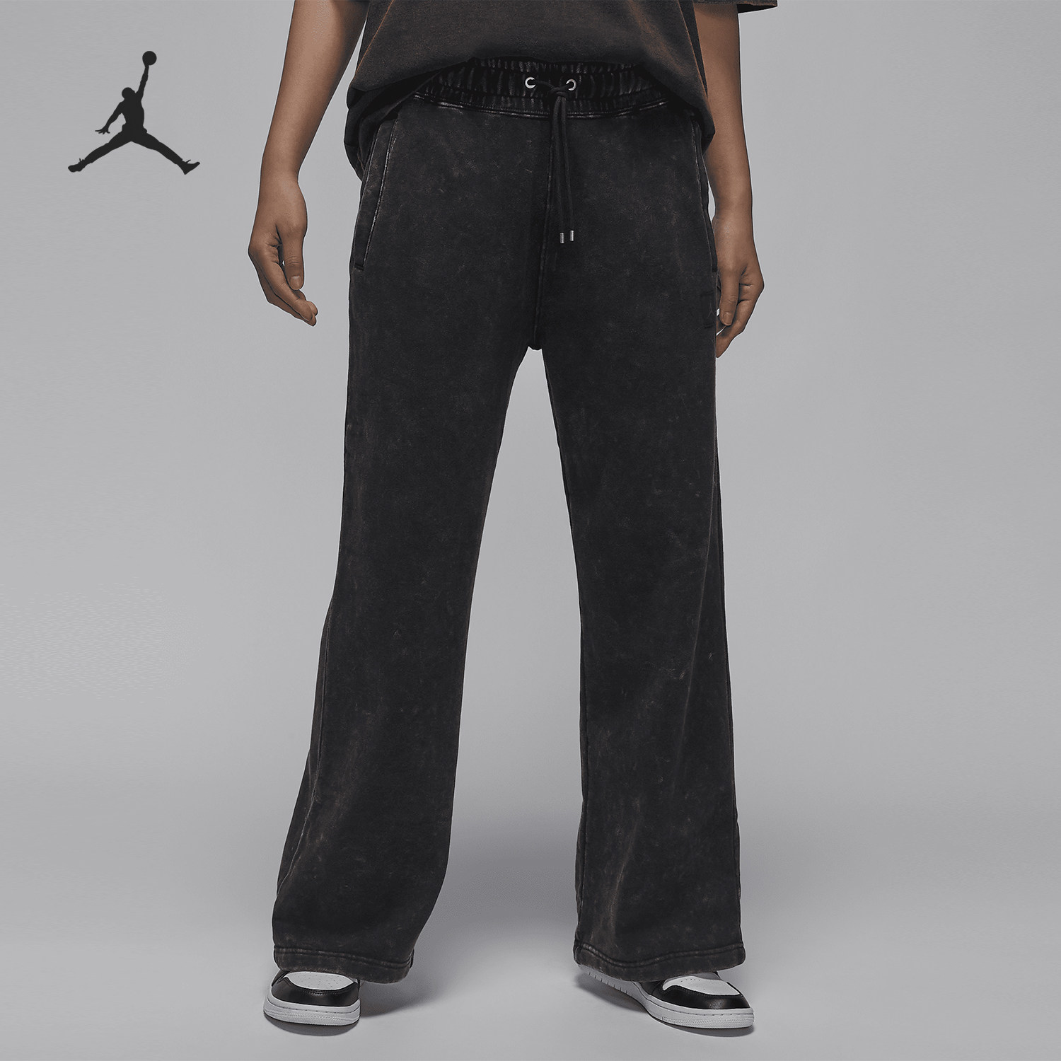 Nike/耐克正品JORDAN女士运动休闲系带宽松长裤FZ6795-010