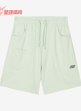 Skechers/斯凯奇正品春季新款舒适休闲运动女子短裤 L222W033