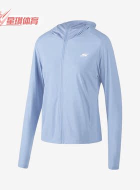 Skechers/斯凯奇正品JACKET女子连帽防晒运动夹克P223W079-0019