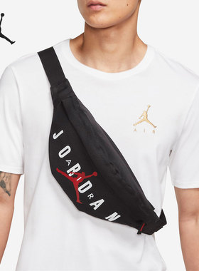 Nike/耐克正品Jordan休闲男女时尚潮流运动腰包 DQ8114-010
