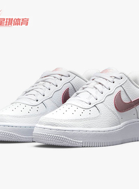 Nike/耐克正品Air Force 1空一号女子GS大童运动板鞋CT3839-104