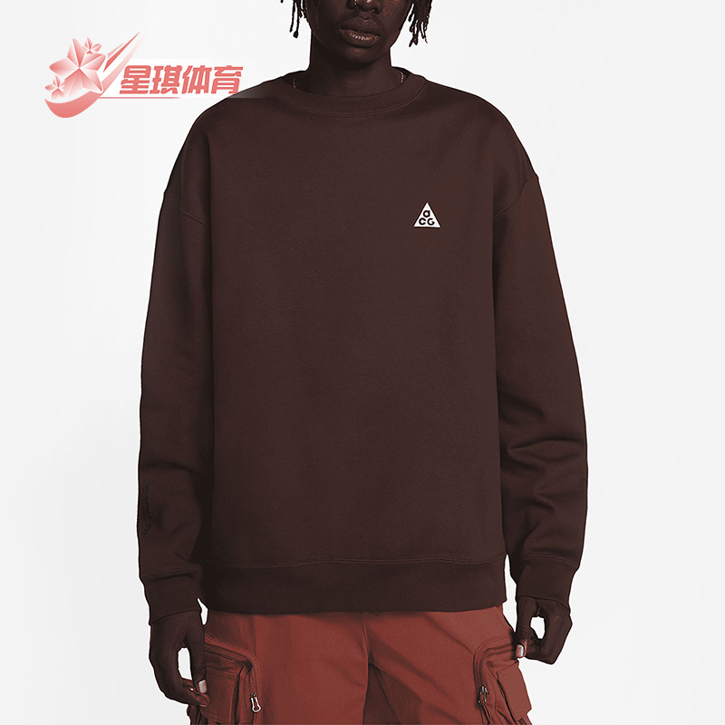 耐克男女同款运动圆领套头卫衣