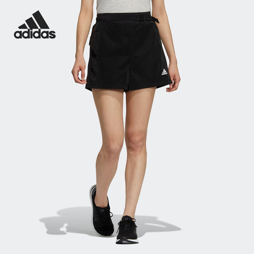 Adidas/阿迪达斯正品STR SHORTS WV 夏季女子休闲宽松短裤 GP0644