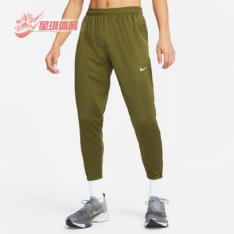 耐克男子加绒跑步运动九分裤