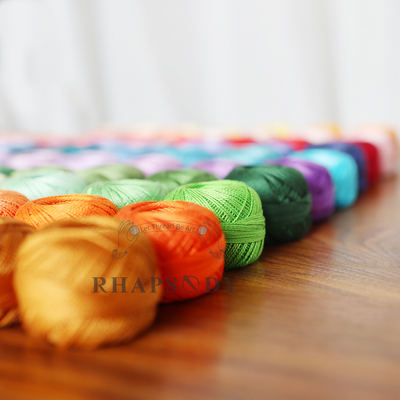 狂想曲出口精品8号珠光蕾丝线