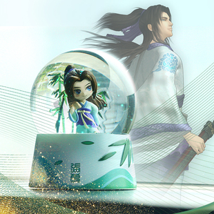 【清仓不售后】秦时明月张良水晶球摆件礼物礼盒动漫周边二次元