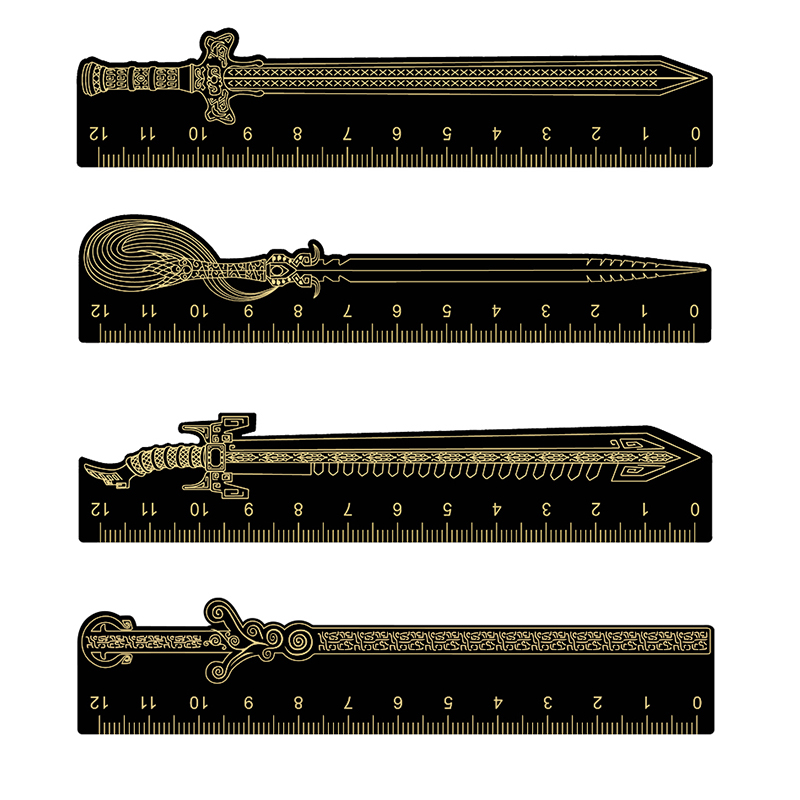 秦时明月墨眉秋骊鲨齿渊虹刀剑尺